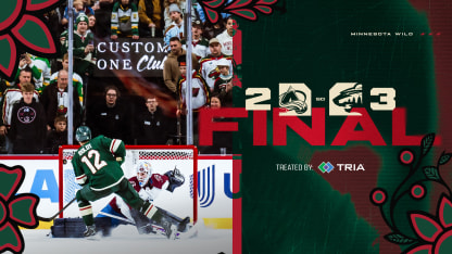 Game Recap: Wild 3, Avs 2 51128