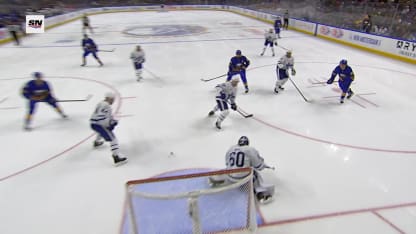 TOR@BUF: Woll with a great save against Alex Tuch