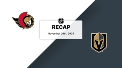 OTT at VGK | Recap