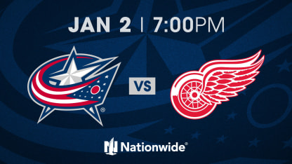 THURSDAY, JANUARY 2 AT 7 PM VS. DETROIT RED WINGS