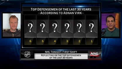 First Shift: Top Defensemen of the Last 30 Years