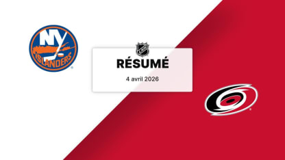 NYI vs CAR | Résumé | 04/04/2026