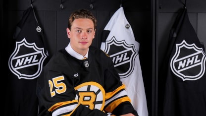 Photos: Bruins Select James Hagens with First-Round Pick