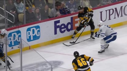 Kris Letang with a Shorthanded Goal vs. Toronto Maple Leafs