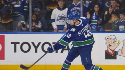 Elias Pettersson Vancouver Canucks tappar inte hoppet