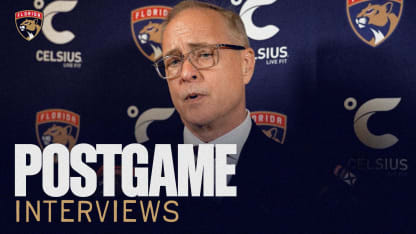 FLA at UTA: Paul Maurice - Postgame