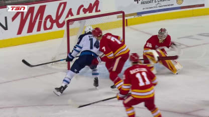 Gustav Nyquist with a Goal vs. Calgary Flames