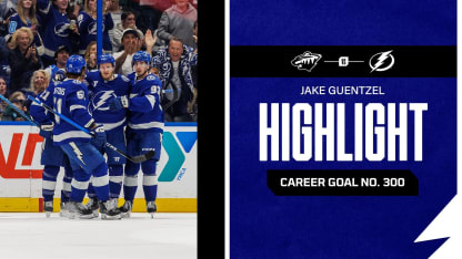 TBL vs. MIN | Guentzel pots rebound from his knees