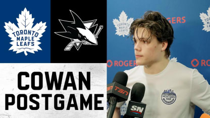 Easton Cowan | Post Game at San Jose Sharks