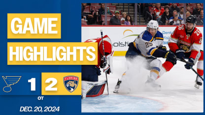 Highlights: FLA 2, STL 1 (OT)