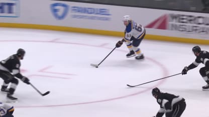 STL@LAK: Neighbours with an amazing backhand goal