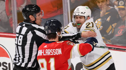 Boston Bruins Florida Panthers turn up heat on rivalry in Game 2