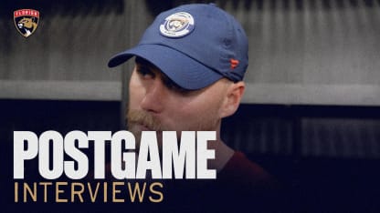 FLA at UTA: Sam Bennett - Postgame