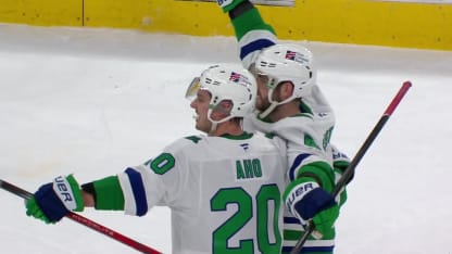 UTA@CAR: Gostisbehere scores goal against Karel Vejmelka