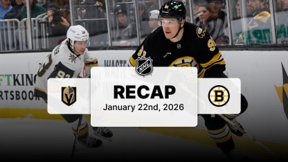 VGK at BOS | Recap
