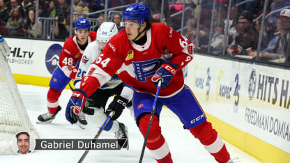 David Reinbacher saisir l'occasion Rocket Laval Canadiens