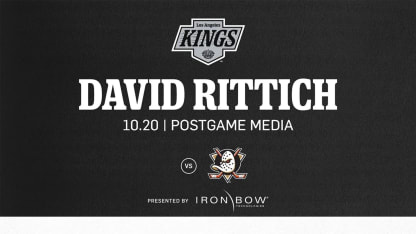 David Rittich Media Availability 10/20/24