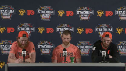Flyers on rallying for OT win