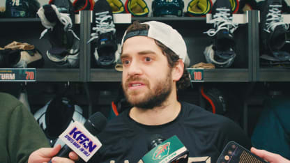 Hinostroza Postgame vs. CGY 1/29