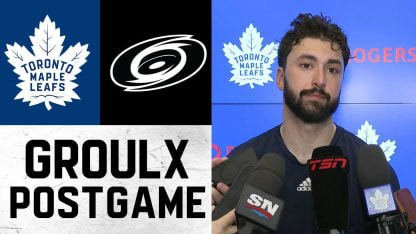 Bo Groulx | Post Game vs Carolina Hurricane