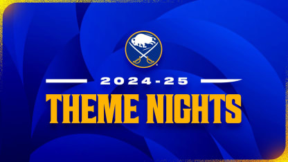 buffalo sabres announce 2024-25 theme night schedule