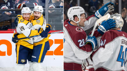 Nashville y Vancouver lideraron la acción de la NHL durante el miércoles