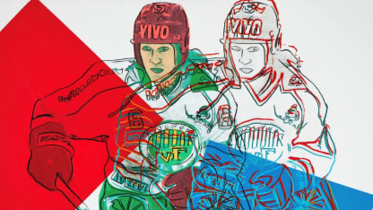 Christer Kellgren unik svensk på tavla för Warhol och i NHL med Colorado Rockies