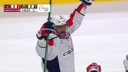 Ovechkin breaks the ice