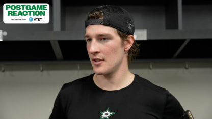 DAL@NSH Postgame: Oskar Back