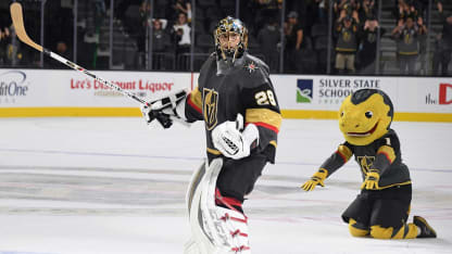 Fleury's 50th career shutout