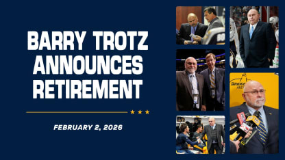 Barry Trotz Announces Retirement - Press Conference: 2/2/26