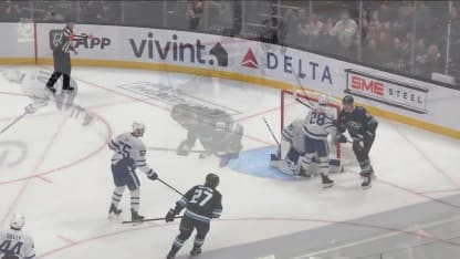 TOR@UTA: Peterka scores goal against Dennis Hildeby