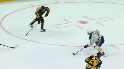 BUF@BOS: Pastrnak scores goal against Alex Lyon