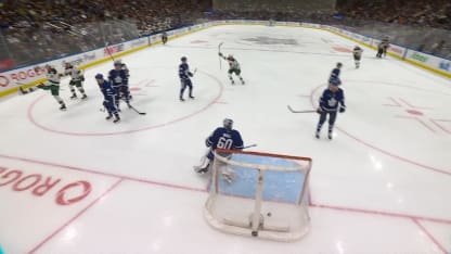 MIN@TOR: Foligno scores goal against Joseph Woll