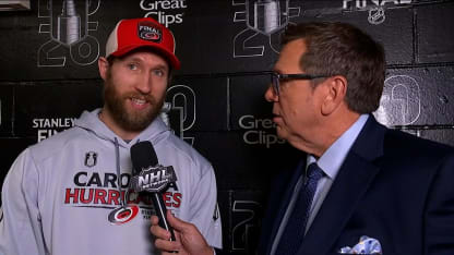 Jaccob Slavin on adjustments for Game 2