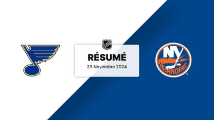 STL vs NYI | Résumé 23/11/24