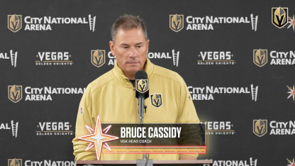 Bruce Cassidy Pregame 10/28