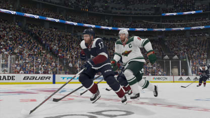 NHL 20 MIN Minnesota Wild J.T. Compher simulation
