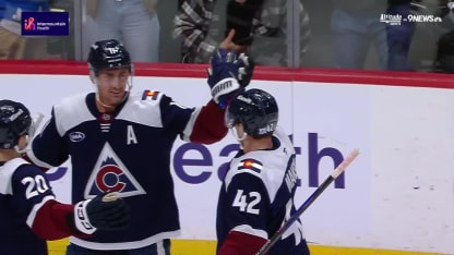 NSH@COL: Nelson marque un but contre Juuse Saros