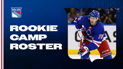 Rangers Rookie Camp to Begin on Wednesday, September 13