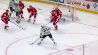 DAL@DET: Hintz scores PPG against John Gibson