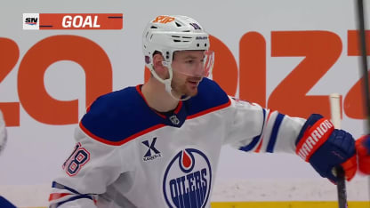 Zach Hyman with a Goal vs. Toronto Maple Leafs