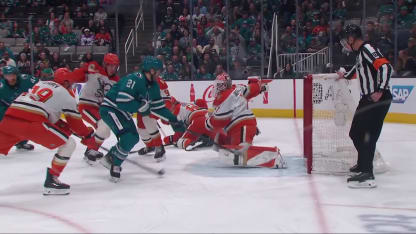 ANA@SJS: Dostal with a great save against Alexander Wennberg