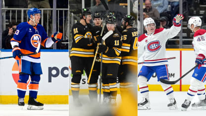 Islanders Bruins Canadiens es roundup