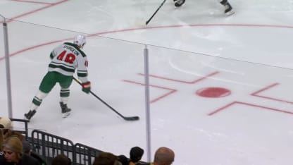 MIN@VGK: Spurgeon scores goal against Carter Hart