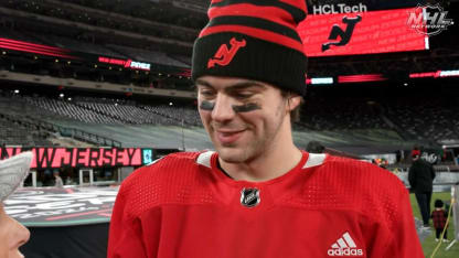 Nico Hischier on Stadium Series