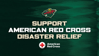 MINNESOTA WILD AND AMERICAN RED CROSS TO RAISE MONEY FOR DISASTER RELIEF 102325