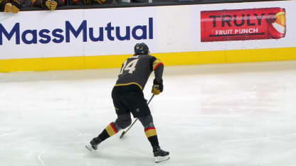 Hague's point shot finds twine