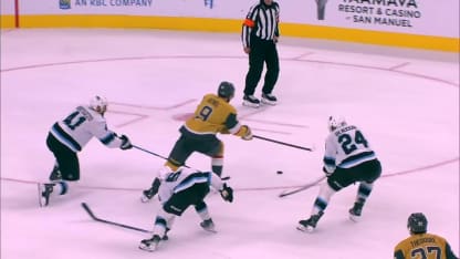 UTA@VGK: Barbashev scores goal against Jaxson Stauber