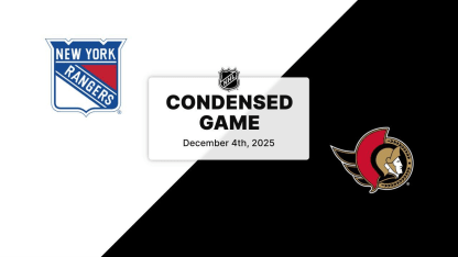 NYR at OTT | Condensed Game